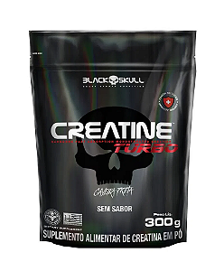 Creatina Turbo Refil Black Skull 300g