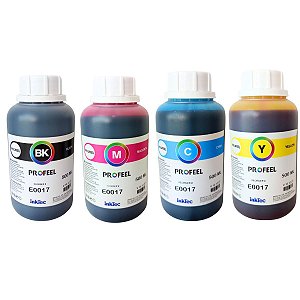 2 LITROS TINTA INKTEC CORANTE PARA EPSON (4 x 500 ML)