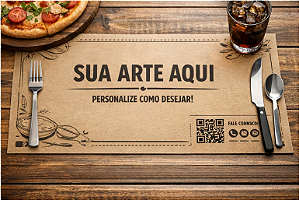 Jogo Americano Kraft de 80g