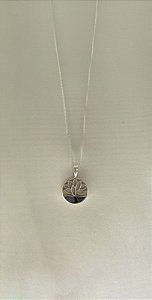 Colar Prata Flor de Lótus