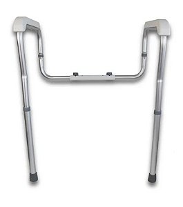 Barra de Apoio para Vaso Sanitário em Alumínio