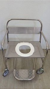 Cadeira Higiênica em Inox