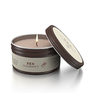 Vela Hidratante Beijável Sex Gourmet Chocolate - Nova Embalagem 70 g