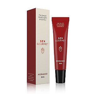 Gel Comestível Sex Gourmet Morango - 30g
