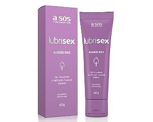 Gel Lubrificante Lubrisex Algodão Doce - 60 g