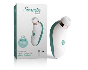 Estimulador de Clitóris Recarregável Sensevibe Fast