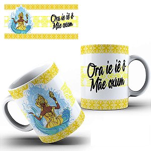 Canecas de Orixas Oxum - Umbanda - Candomblé