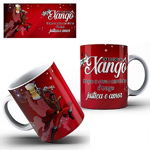 Canecas de Orixas Xangô - Umbanda - Candomblé