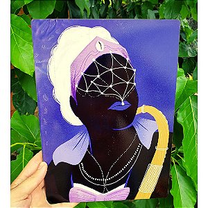 Quadros de MDF de Orixás - NANÃ - Umbanda - Candomble