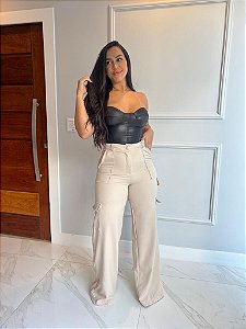 Calça Alfaiataria Cargo