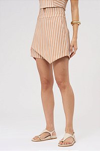 Short saia assimétrico Adin