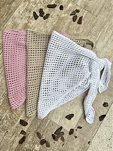 Lenço Macramê