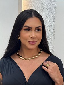 COLAR FOLHEADO ANGÉLICA