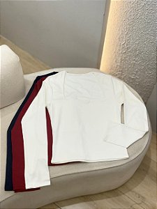 BLUSA MANGA LONGA EM POLIAMIDA