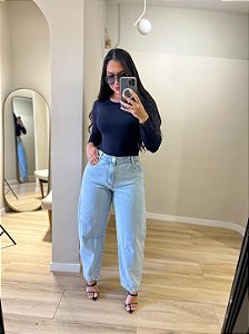CALÇA JEANS BARREL