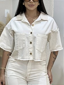 COLETE JEANS OVERSISZED BICOLOR