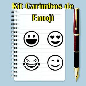 Kit Carimbos de Emojis