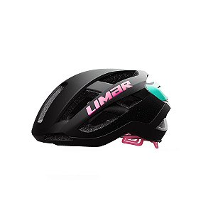 CAPACETE LIMAR AIR STAR PRETO FOSCO E PINK