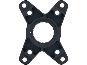 SPIDER ROTOR PARA PEDIVELAS GRAVEL BCD110/80X4 - MATT BLACK