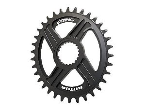 COROA ROTOR MTB OVAL QX1 DM PARA PEDIVELA SHIMANO 12V