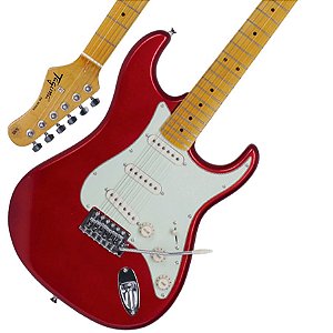 Guitarra Elétrica Tagima Strato Woodstock TG530 MR Vermelho