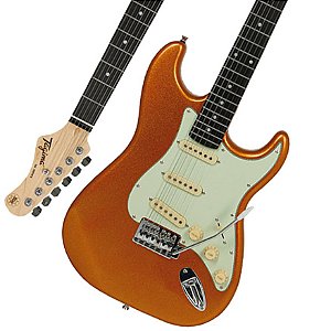 Guitarra Eletrica Stratocaster Tagima TG500 MGY Gold Yellow
