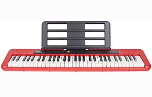 Teclado Musical Casio CT-S200 Vermelho USB 5/8 61 Teclas