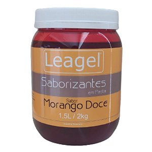 Base Saborizante em Pasta Leagel Sabor Morango Doce