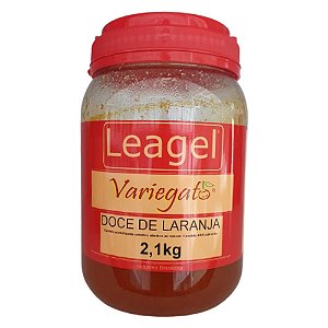 Variegato Leagel Pasta Recheios e Mesclas Sabor Doce de Laranja
