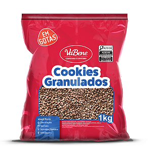 Cookies Gotas Sabor Chocolate  Vabene 1,0kg