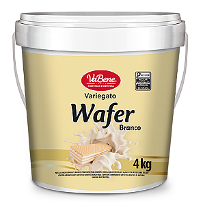 Variegato Sabor Chocolate Branco Waffer Vabene 4kg