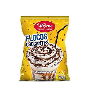 Flocos Crocantes Sabor Chocolate Vabene 750g