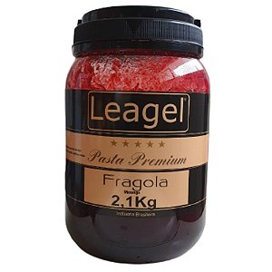 Base Saborizante Pasta Premium Leagel Sabor Fragola 2,1Kg