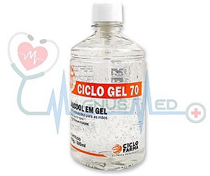 Álcool Gel Antisséptico 450g Ciclo Gel - Ciclo Farma