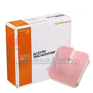 Curativo Allevyn Traqueostomia e Drenos 9 x 9cm - Smith & Nephew ref 66007640