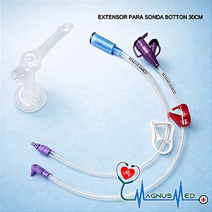 Kit Extensor para Alimentação Sonda Botton 30cm