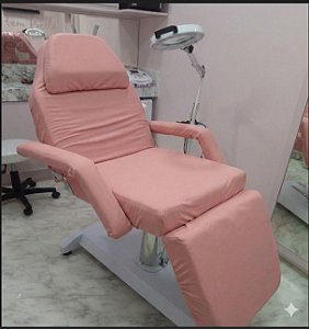 Capa em couro sintético colorido para maca Estek