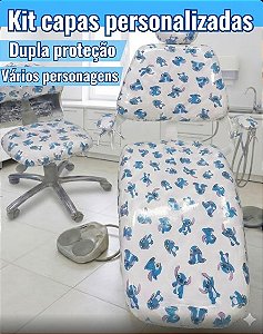 Kit Capa para Cadeira Odontológica Personalizada