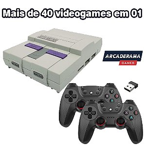 Retrô Box Fliperama Arcade Super Mario (Mais de 20.000 Jogos)PlayStation  1/Nintendo/Super Nintendo - Início