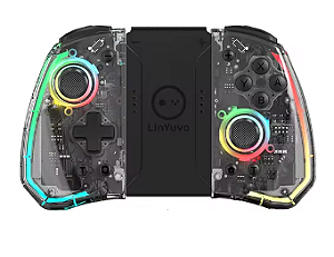 Joy Pad para Nintendo Switch - Transparente