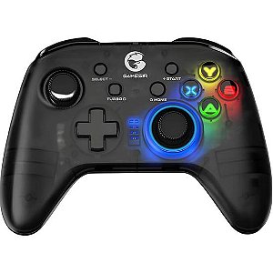 Controle Sem Fio GameSir T4 Pro com Wi-Fi e Bluetooth - Preto