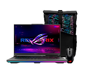 Notebook Gamer Rog Strix G16 + Mochila + Mouse