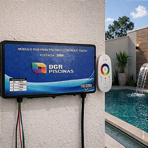 Módulo Controlador 12v Rgb Touch 200w