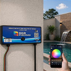 Módulo Controladora Rgb Wi-fi 200W
