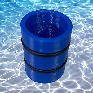 ADAPTADOR DE ENCAIXE 3/4 PARA ENCAIXE 1/2 PARA REFLETORES DE PISCINA