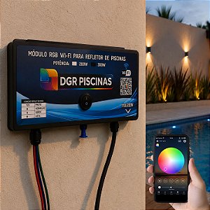 Módulo RGB WI-FI 300W Para Piscinas