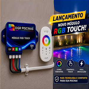 MÓDULO RGB COLORS TOUCH 12V SEM FONTE