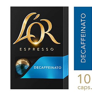 Café L'OR Ristretto Decaffeinato 10 Cápsulas para Máquina Nespresso