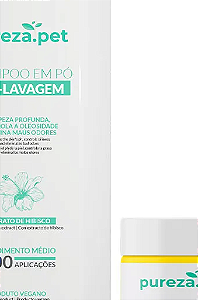 KIT - PET-SHAMPOO EM PÓ + MÁSCARA DE COLORAÇÃO - AMARELO PURO