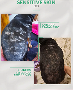 KIT -PET- LINHA PELE SENSÍVEL Produtos do kit  SHAMPOO HIPOALERGÊNICO   CONDICIONADOR HIPOALERGÊNICO